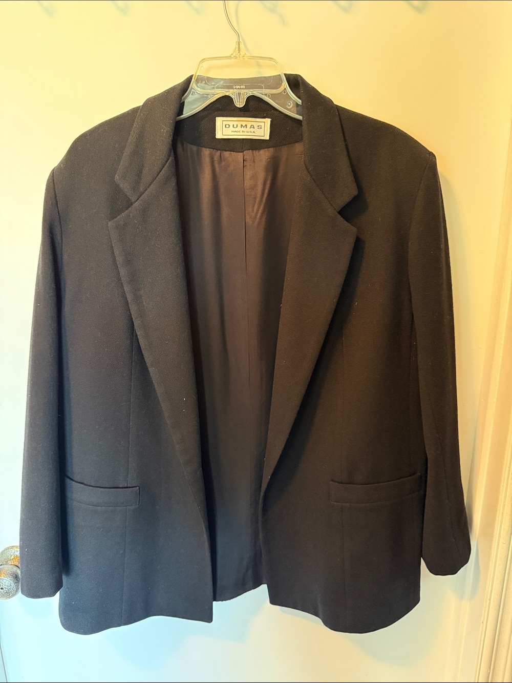 Dumas Black Women's Blazer Jacket